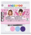 Набор красок для лица для девочек "Принцессы и Феи", 4 цвета, буклет sela