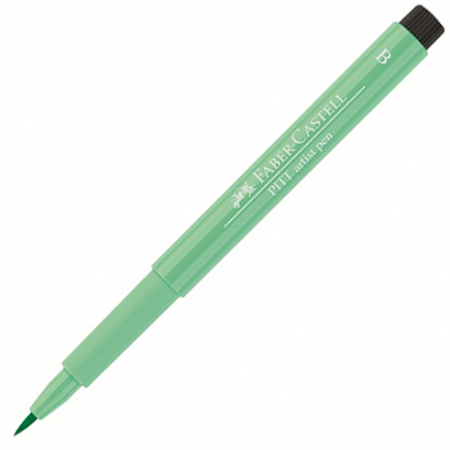Ручка капиллярная Рitt Pen brush, зеленая листва sela