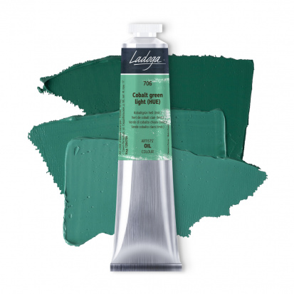Кобальт зеленый светлый А масло Ладога 46мл Кобальт зеленый светлый А масло Ладога 46мл