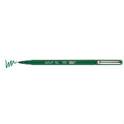 Ручка-кисть "Le Pen Flex" для леттеринга, GREEN sela25