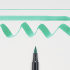 Маркер акварельный KOI Brush №28 зелено-голубой светлый