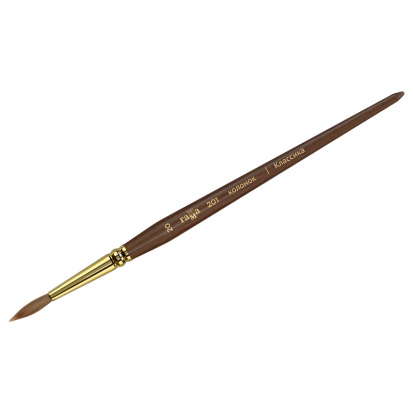 Кисть художественная "Классика", колонок, круглая, №20 Кисть художественная "Классика", колонок, круглая, №20