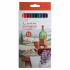 Карандаши цветные экстрамягкие "Сонет", 12 цветов, в картонная упаковка