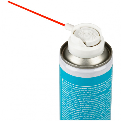 Баллон со сжатым воздухом OfficeClean для бесконтактной очистки техники, 300мл