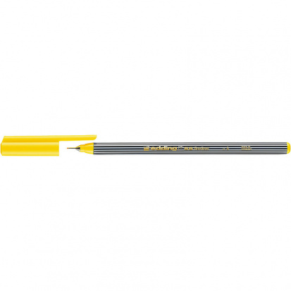 Ручка капиллярная для бумаги "55", 0,3мм, Желтый