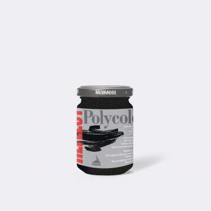 Акриловая краска "Polycolor Reflect" отражающ. черный 140 ml
