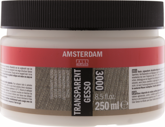 Грунт Gesso "Armsterdam" (3000) прозрачный 250мл