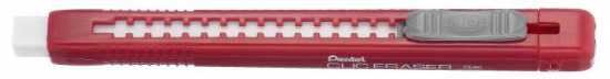 Ластик "Clic Eraser", красный корпус