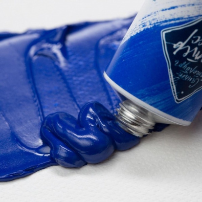 Масляная краска "Мастер-Класс", кобальт синий средний 46мл
