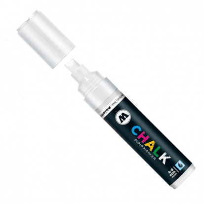 Меловой маркер "CHALK", 4-8 мм, White