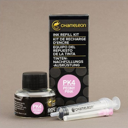 Чернила Chameleon розовый пион PK4  25 мл