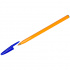 Ручка шариковая "Orange" синяя, 0,8мм sela