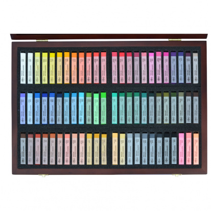 Пастель художественная "Старый мастер", 72 цвета, в дереве Пастель художественная "Старый мастер", 72 цвета, в дереве