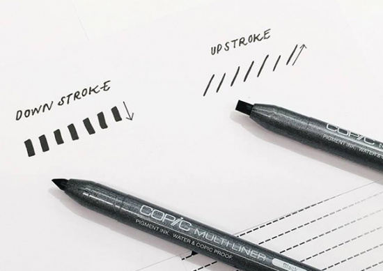 Ручка капиллярная (мультилинер) Copic Calligraphy S черный Ручка капиллярная (мультилинер) Copic Calligraphy S черный