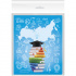 Набор обложек (3шт.) 210*350 для днев. и тетр., ПВХ 120 мкм, "Школа", наклейки