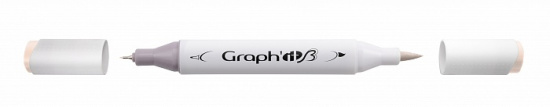 Маркер "GRAPH'IT Brush" двухсторонний на спирт. основе цв.4115 Хлопок