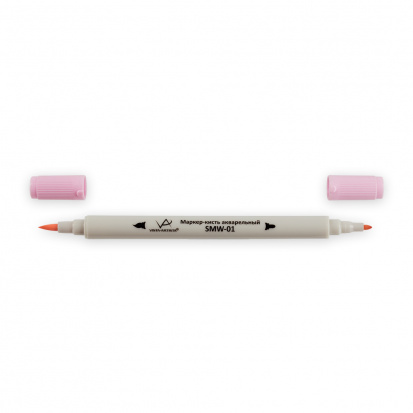 Акварельный маркер-кисть, K269 розовый/Medium Pink sela39 YTZ2