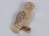 Значок эмалированный, Сова