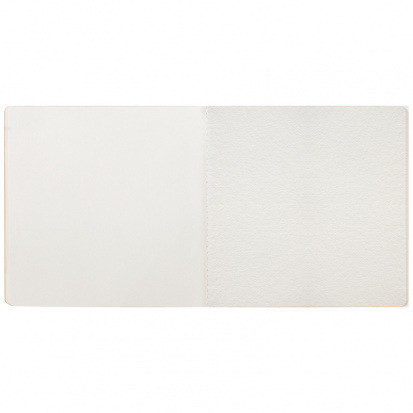 Скетчбук для акварели 18л., 200*200 Greenwich Line, оранжевый, 100% хлопок, 200г/м2, на резинке