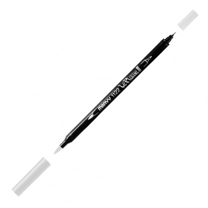 Маркер-кисть двусторонняя "Le Plume II", кисть и ручка 0,5мм, Blender / размывка