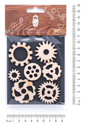 Набор заготовок для декорирования Basic shapes6 фанера 10х14см Набор заготовок для декорирования Basic shapes6 фанера 10х14см