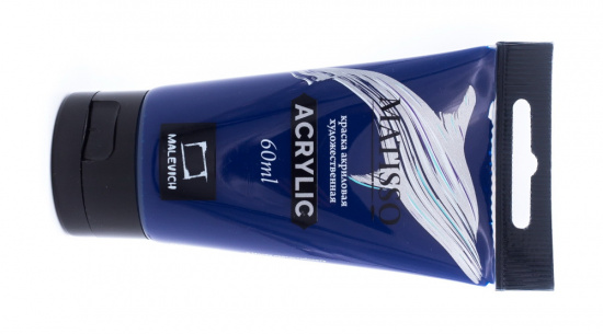 Акриловая краска "Matisso", голубая "ФЦ", 60 мл