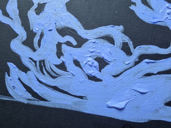 Акриловые краски "Galeria", баночка 500 мл, белый титан