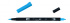 Маркер-кисть "Abt Dual Brush Pen" 493 голубой рефлекс