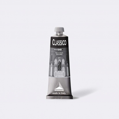 Масляная краска "Classico" марс черный 60 ml sela