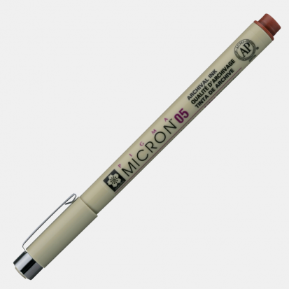 Ручка капиллярная "Pigma Micron" 0.45мм, Коричневый