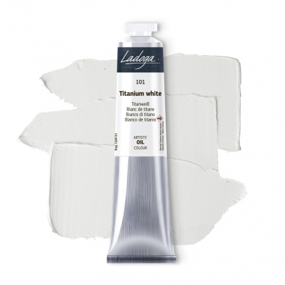 Белила титановые масло Ладога 46мл