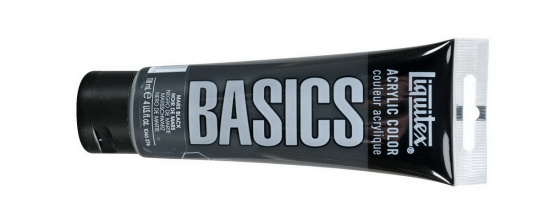 Краска акриловая "Basics", туба 118мл, №276 марс черный 