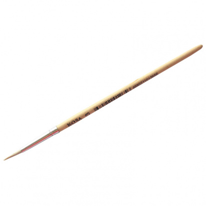 Кисть коза, круглая №03