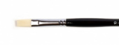 Кисть для акрила "Amsterdam 352L" жесткая синтетика плоская удлиненная, ручка длинная №10