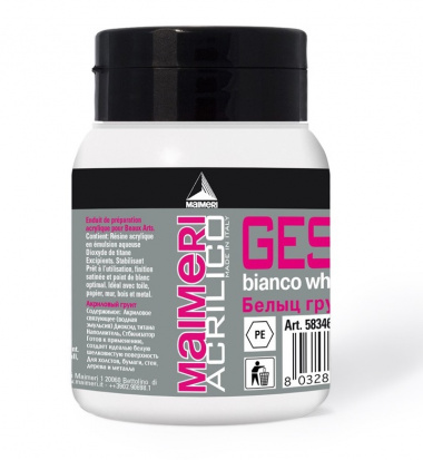 Грунт белый acrilico, 500 ml