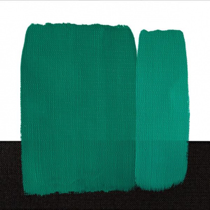 Акриловая краска по ткани "Idea Stoffa" зеленый темный покрывной 60 ml