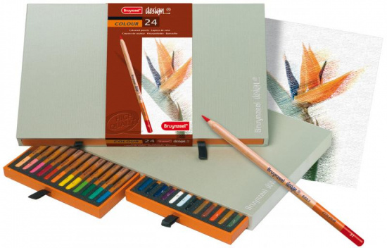 Набор цветных карандашей "Design" 24 цв.