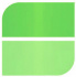 УЦЕНКА Водорастворимая масляная краска "Georgian" Киноварь зеленая светлая (имитация), 37 мл