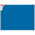 Доска фетровая "Premium", 90*120см, синяя, алюминиевая рамка 
