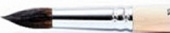 Кисть белка круглая короткая ручка "1410" №11 для акварели, туши sela