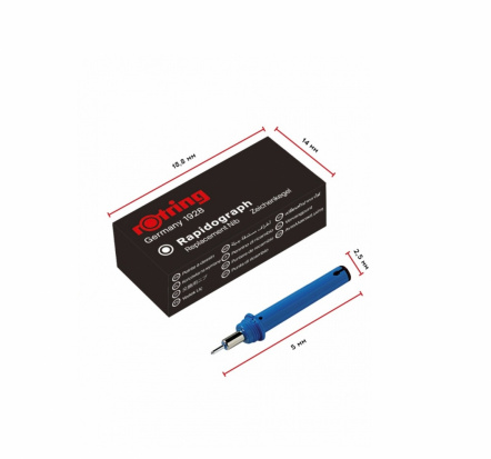 Перо для рапидографа Rotring 0.7мм