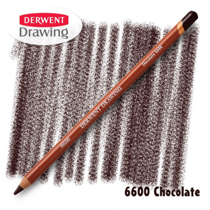 Карандаш цветной "Drawing" шоколадный 6600