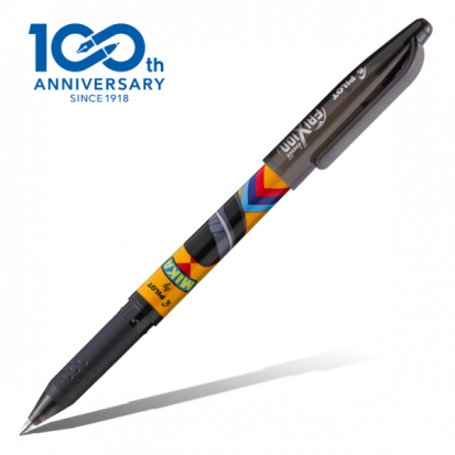 Шариковая ручка "Frixion Ball", лимитированная серия by Mika, толщина линии 0,35мм, черная