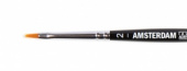 Кисть для акрила"Amsterdam 342S" синтетика мягкая плоская укороченная, ручка короткая №2