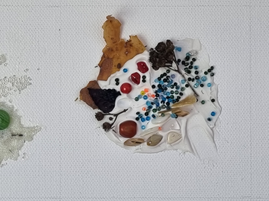 Текстурная паста рельефная тонкая"Decola", 100мл