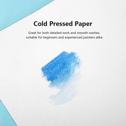 Скетчбук для акв. "Поле", склейка, 300 г/м2, А5 (135х195мм), среднезернистая, 20л