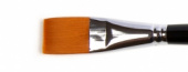 Кисть для акрила "Amsterdam 342" синтетика мягкая плоская, ручка длинная №26