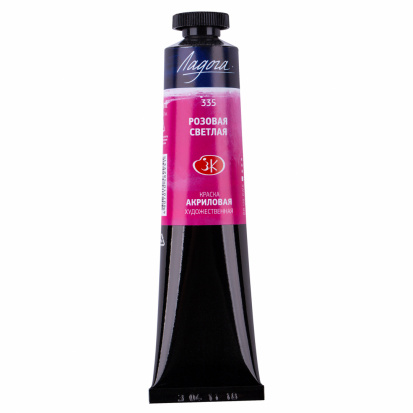 Акрил "Ладога" розовая светлая 46мл Акрил "Ладога" розовая светлая 46мл