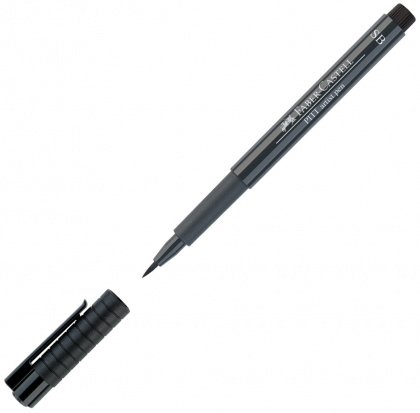 Ручка капиллярная Рitt Pen Soft brush, холодный серый VI 