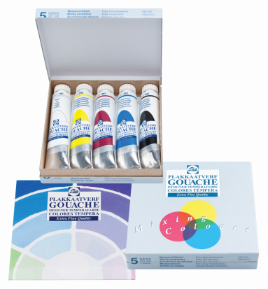 Набор гуаши Talens, 5цв, 20мл